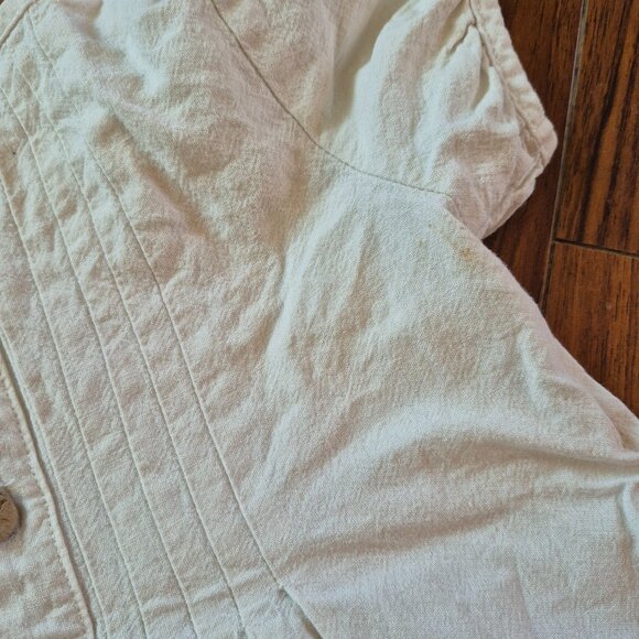 Little Girls Size 2T Ira Loves Mae Linen Smock Dress/Shirt - Picture 6 of 6